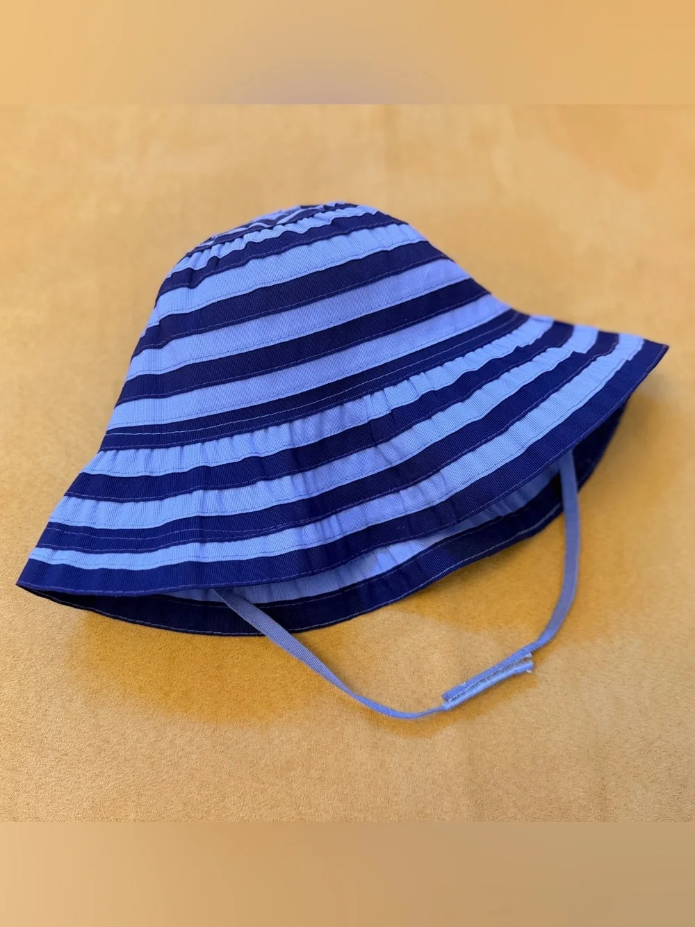 San Diego Hat Company Girls 2-4 years Striped Lavender & Deep Purple Bucket Hat